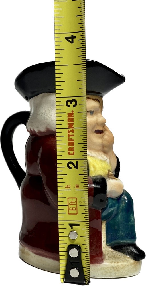 Vintage Burlington Ware Character Toby Jug Snuffy