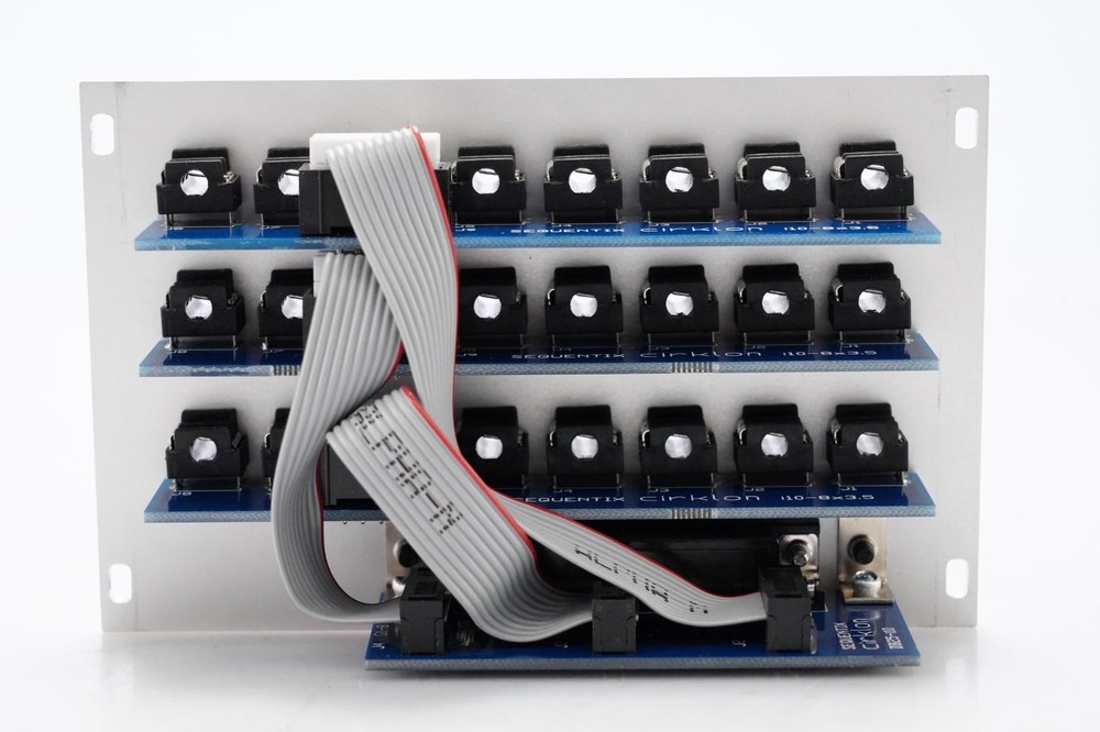 Sequentrix Cirklon CVIO Euro BOB Breakout Module w/ CV Patch Cable #52846