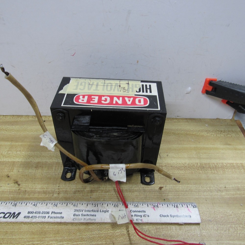 TRANSFORMER POWER 841V, 6.3V HAM RADIO  115V/230V Primary