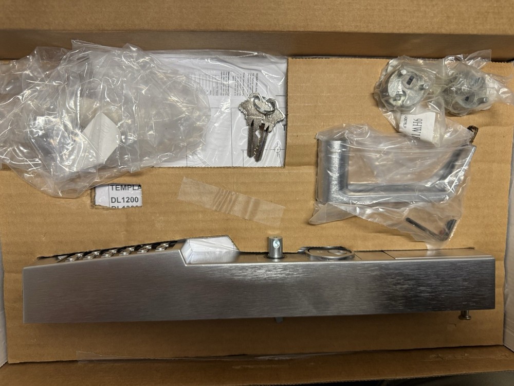 Trilogy Narrow Style Push button Lock