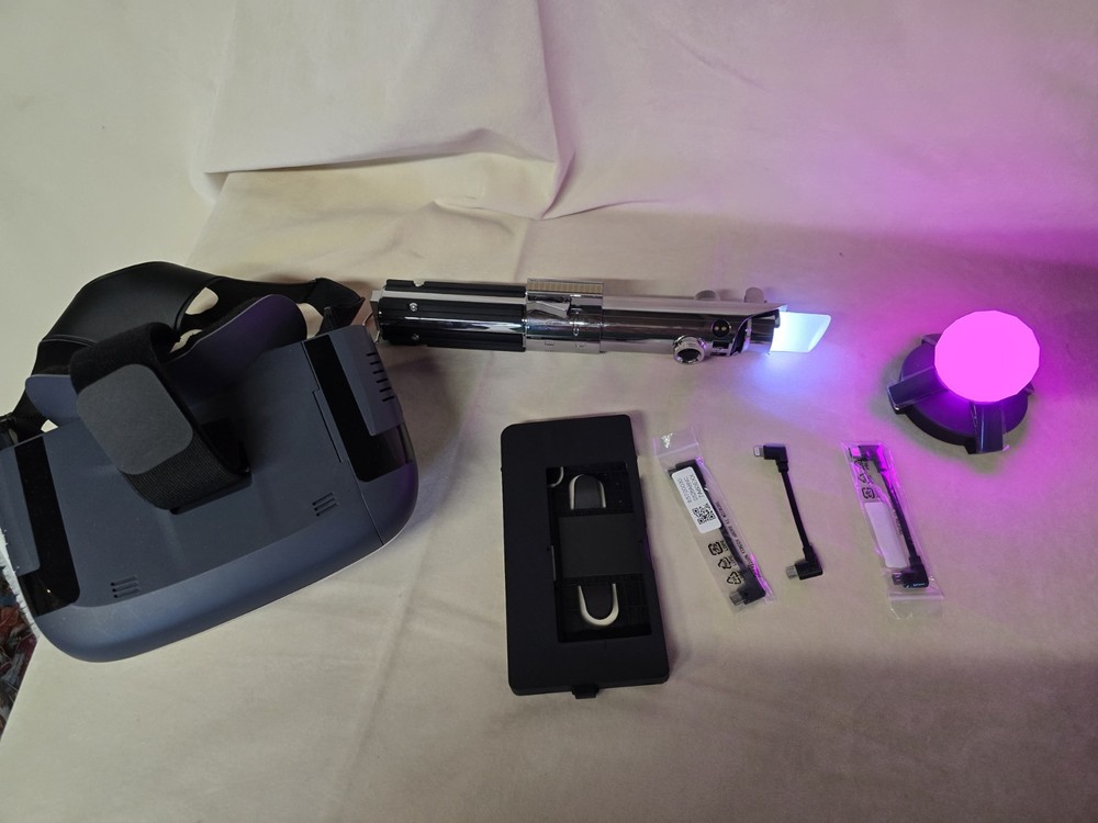 Star Wars Jedi Challenges AR Headset with Lightsaber Controller and Tracking