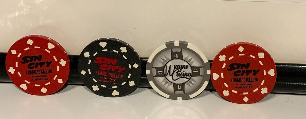 SDCC 2011 and 2014 Poker Chips