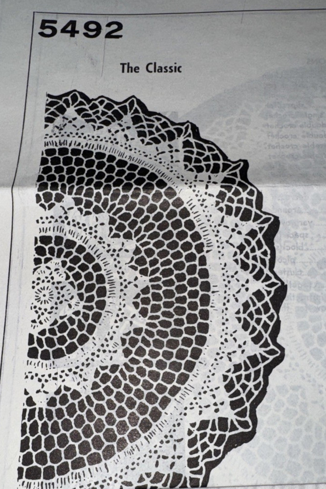 Choice Vintage Mail Order Crochet Original Patterns