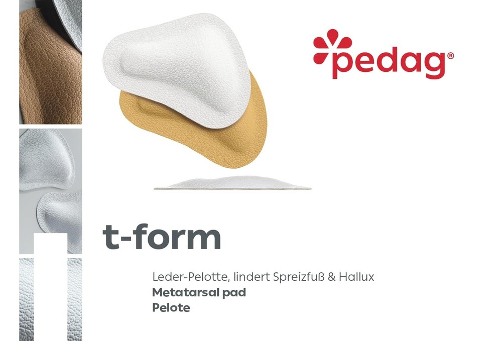 Pedag T-Form | German Made | Metatarsal Pads | Anatomically Correct | Metatar...