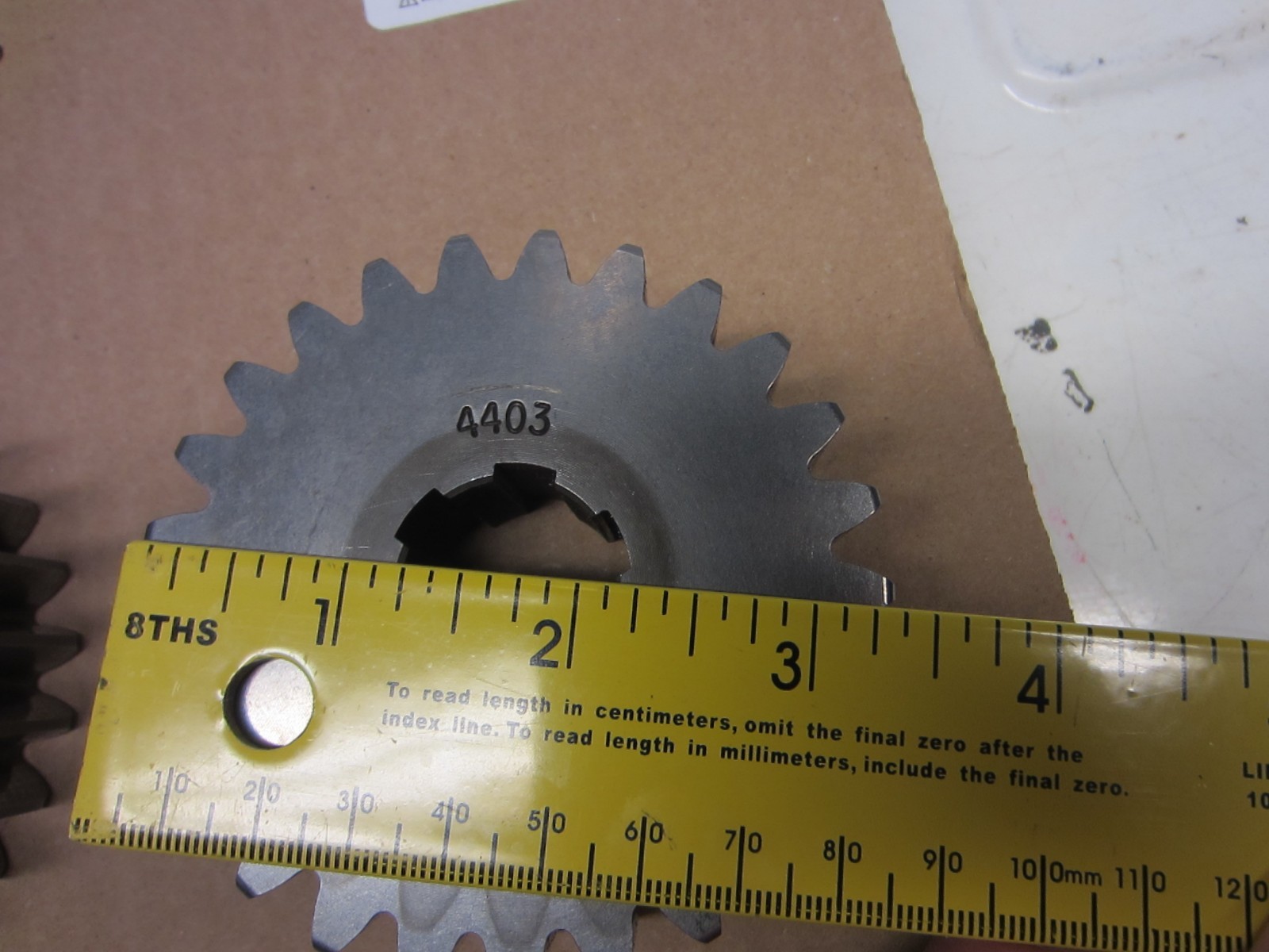 WINTERS 4403B + Unmarked 4403 - 6 Spline Quick Change Gears - 2 Sets