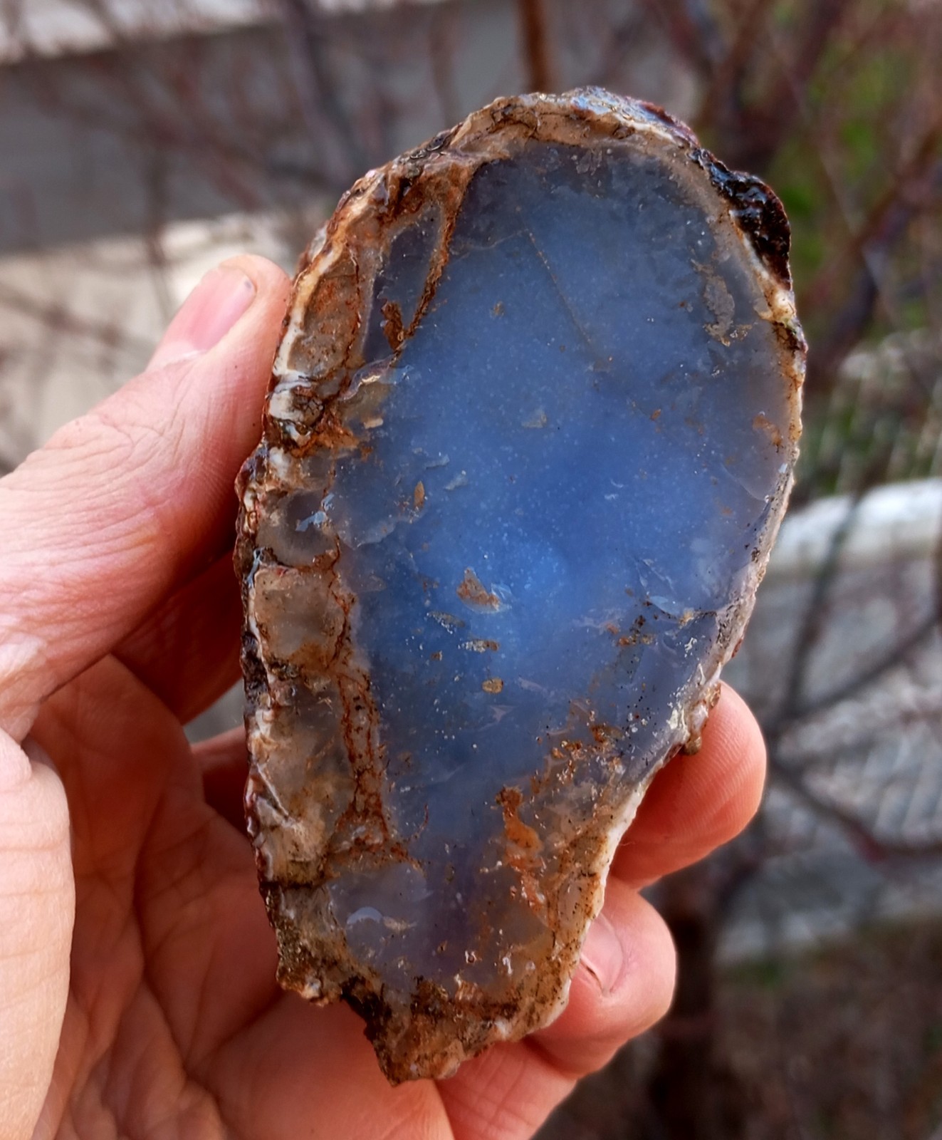 Wholesale Raw Premium Quality Blue Chalcedony Nodeles 1 kg