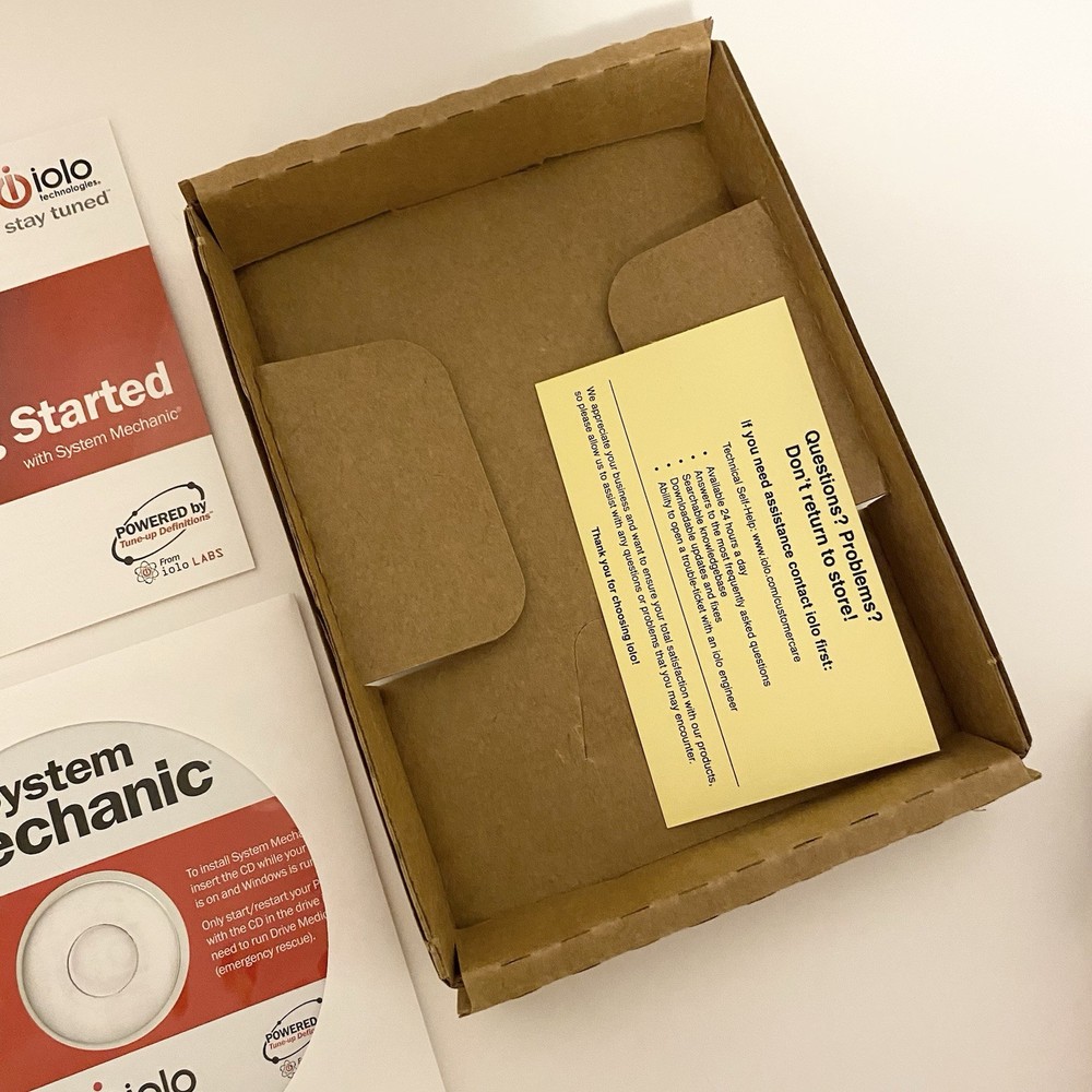 IOLO System Mechanic Shield PC computer Tune-up Software