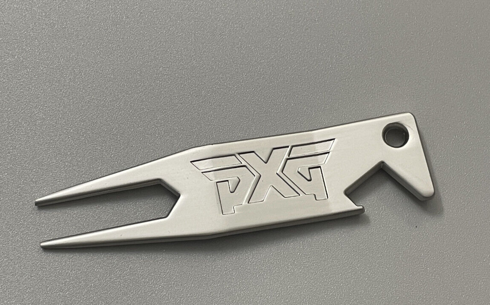 PXG Golf Divot Tool Metal Silver Stainless New
