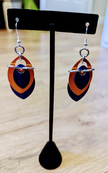 Clemson / Carolina Earrings