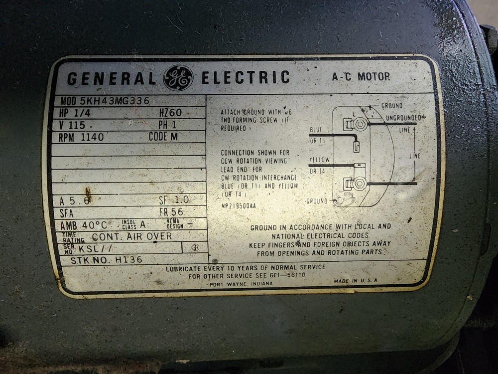 Simpson Model 488 Grommet/Eyelet Machine