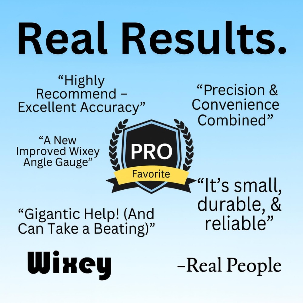 Digital Angle Gauge with Backlight for Table & Miter Saw - Precision Woodwork...