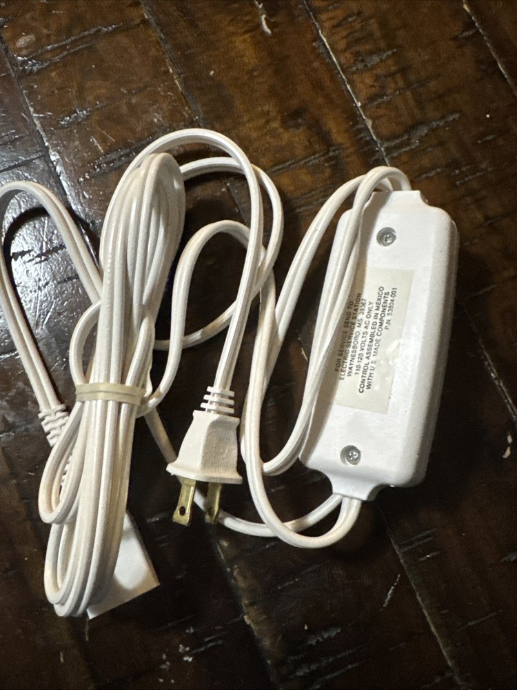 Sunbeam Electric Blanket Power Cord