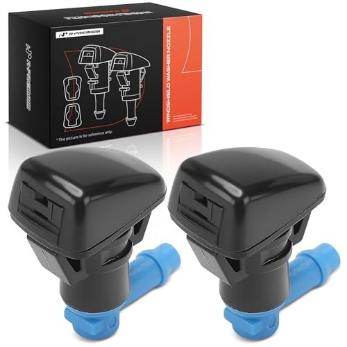 Front Windshield Washer Nozzle Compatible with Dodge Durango 2011-2023 - 2-PC
