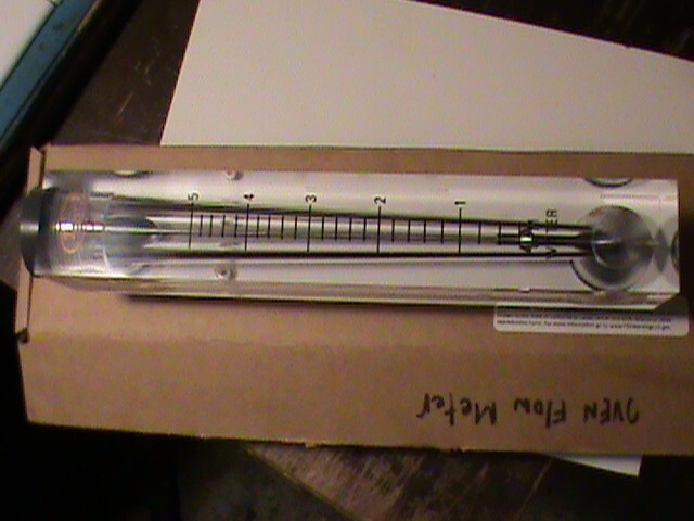 DWYER INSTRUMENTS, VFC-141, VISI-FLOAT FLOWMETER, New