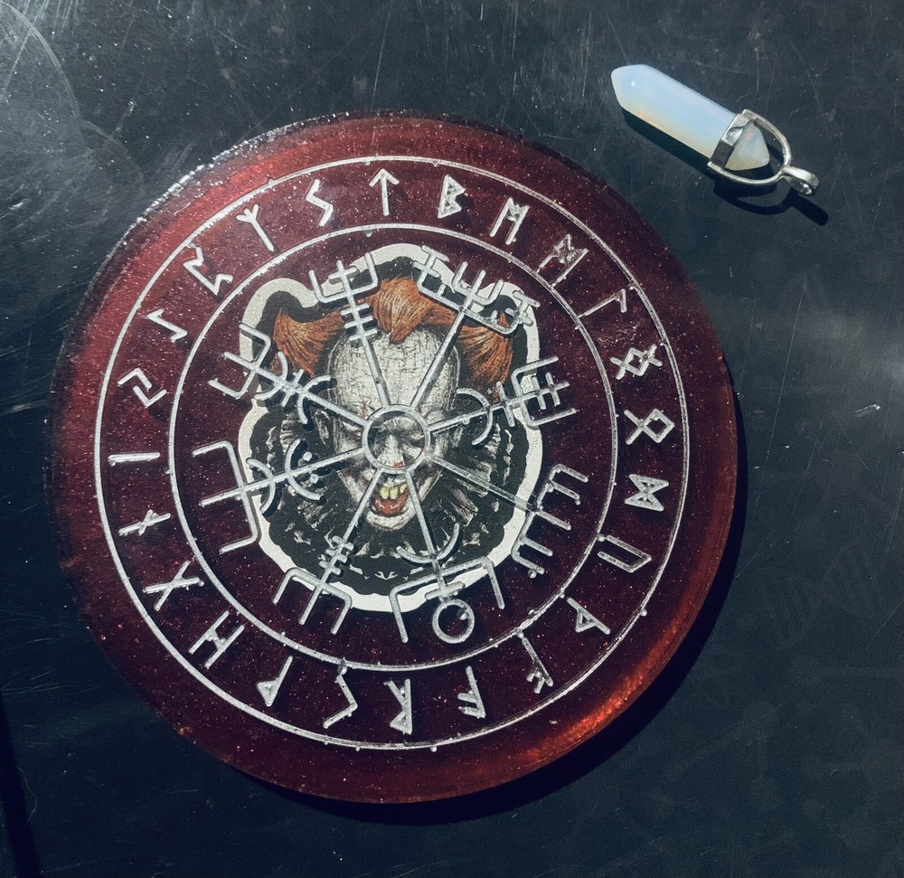 Pendulum Board Divination, Pendulum Board Dowsing with Crystal