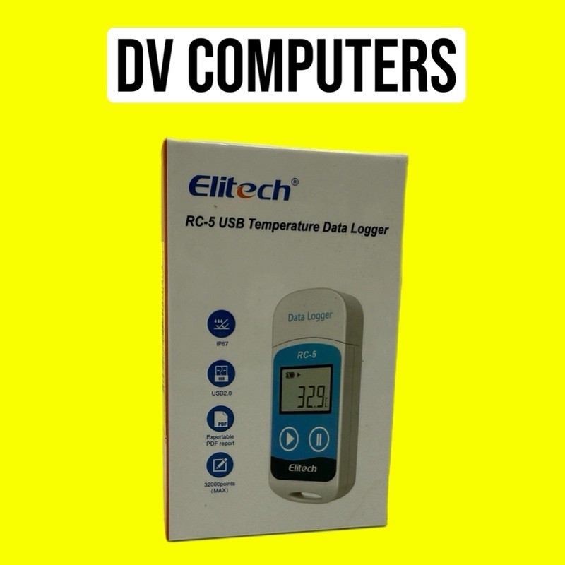 Elitech RC5 USB Temperature Data logger Datalogger Temp Recorder Internal Sensor