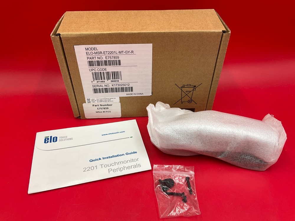 Elo Magnetic Stripe Reader (MSR) for 2201L Touchscreen – E757859 ✅ 🇺🇸
