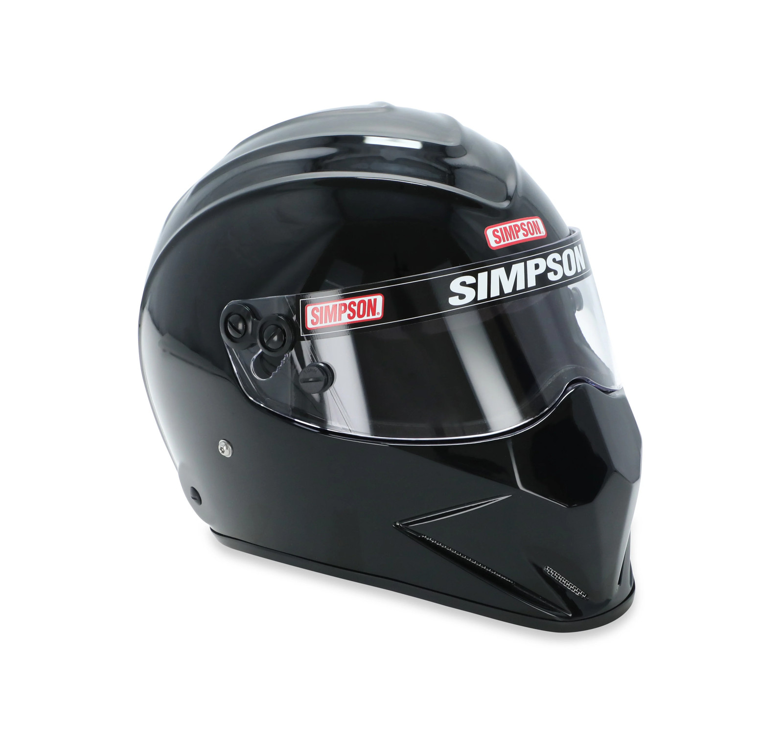 Simpson Racing 7297582 SA2020 Diamondback Racing Helmet 7-5/8 Black