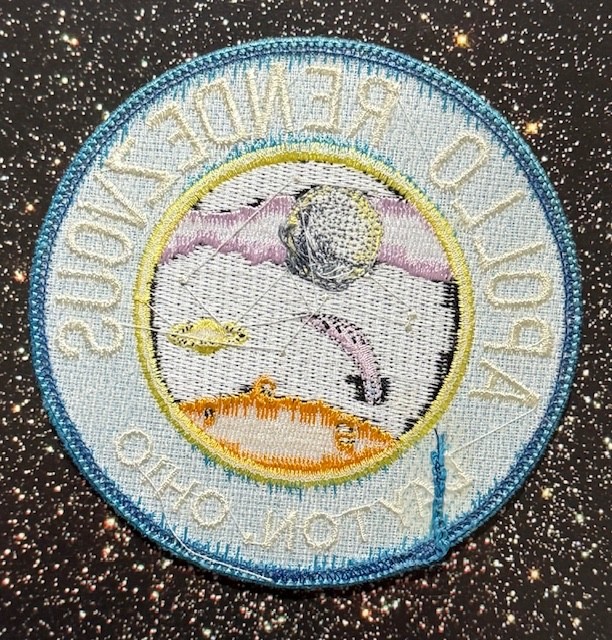 APOLLO RENDEZVOUS DAYTON OHIO CLOTH BACK PATCH