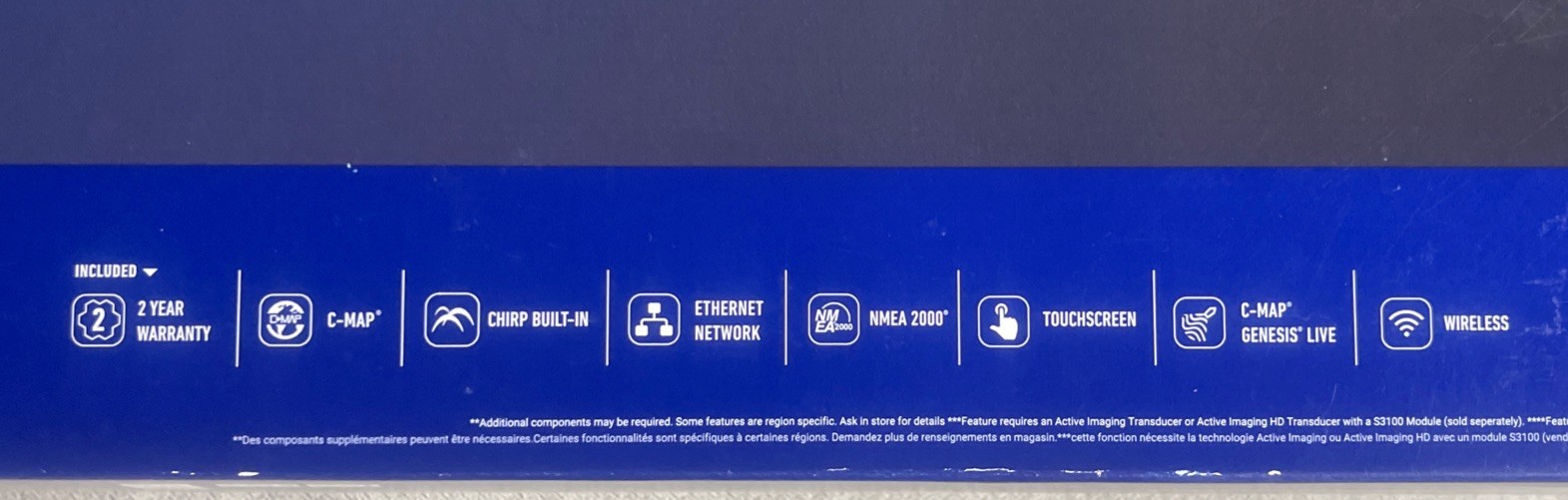 Lowrance Elite FS 10 Fishfinder Chartplotter Active Imaging 3 in 1 Transducer