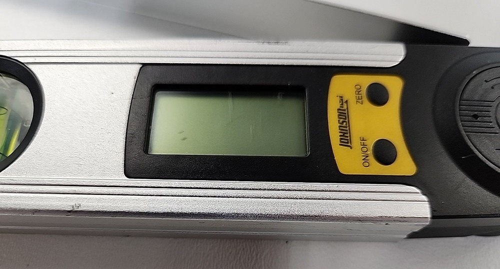 Johnson Level & Tool Model 1750-1200 Digital Angle Locator Digital Display, Used