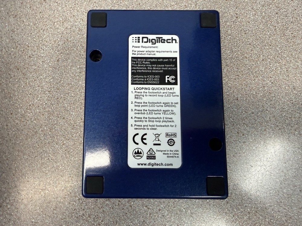 Digitech Jamman Vocal XT Looper New