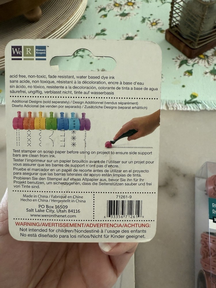 Variety Stamping Rollers and Ink Pads