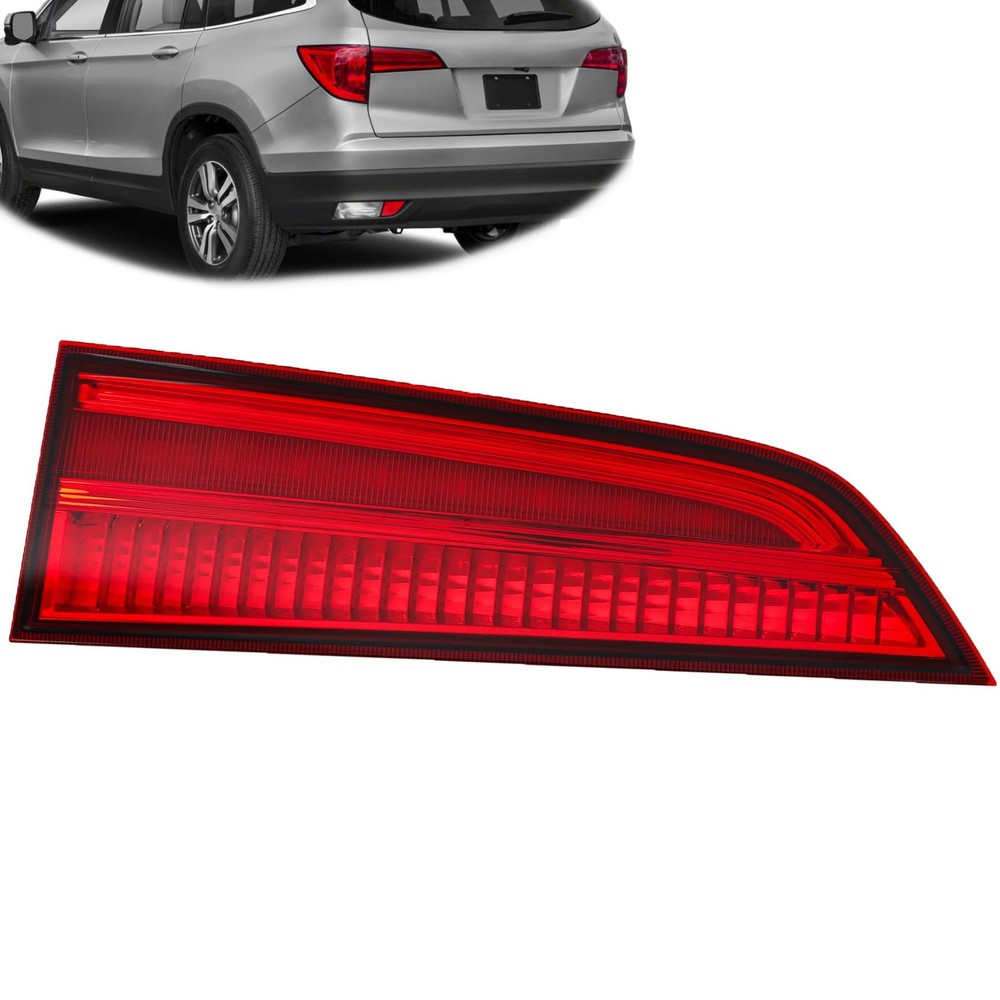 Left Inner Rear Light Assembly for Pilot 2016-2018 Red
