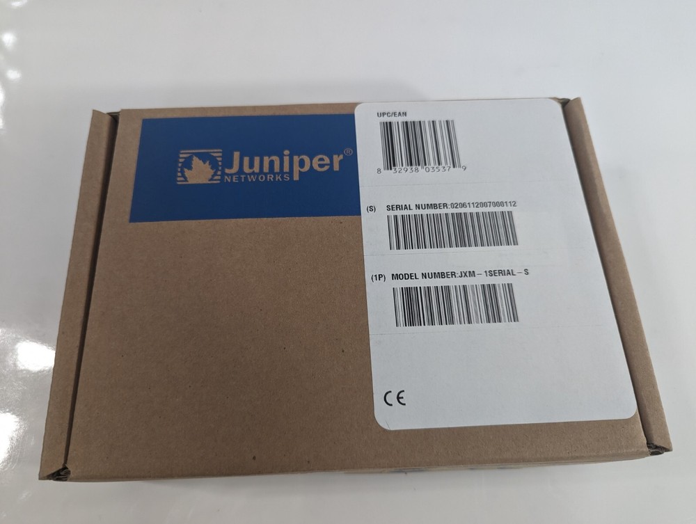 New Juniper Networks JXM-1SERIAL-S :1 PORT SYNC SERIAL MINI INTERFACE MODULE