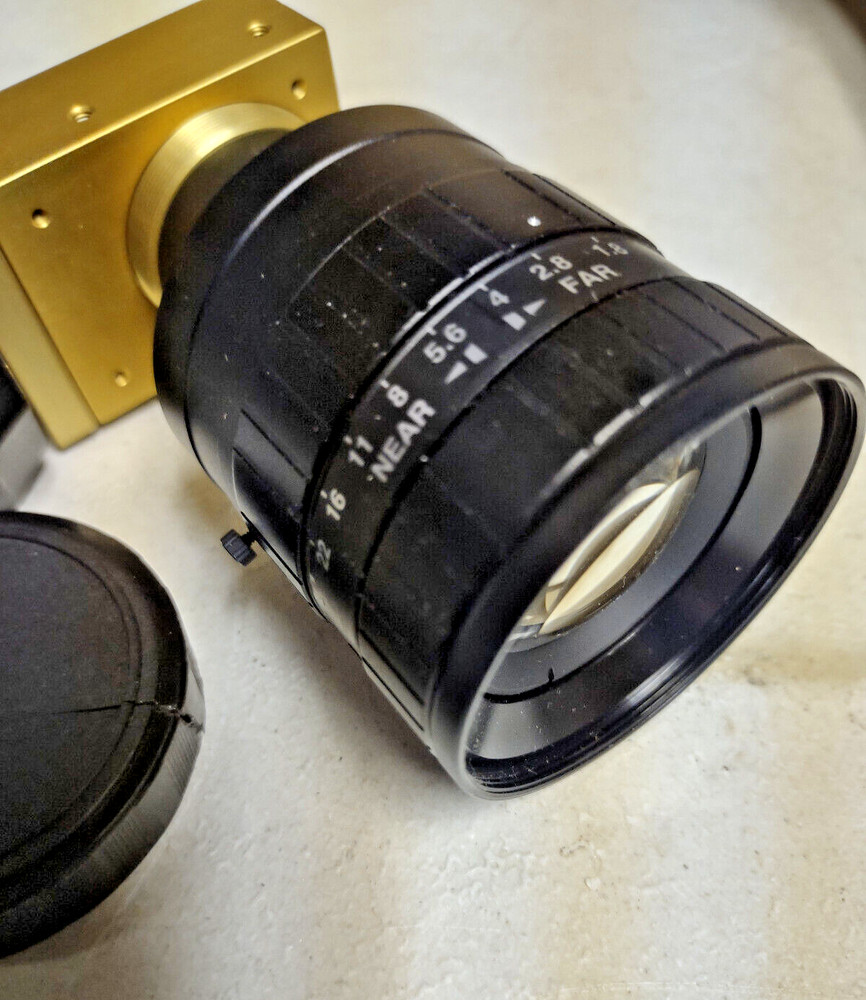 Fujinon HF50SA-1 Machine Vision Camera Lens and Extras