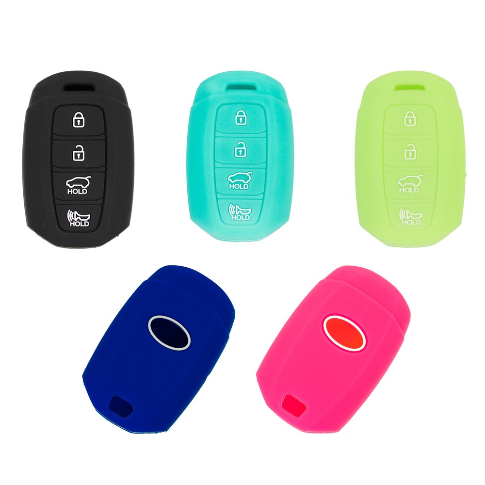 Fits 2019 - 2021 Hyundai Accent Remote Key Chain Solid Cover  4 button