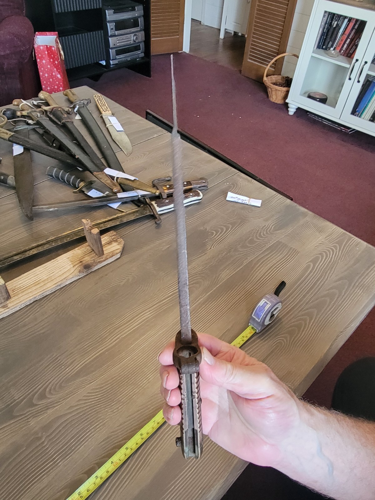 Modified M. 1866, French, Chassepot Bayonet Fighting Knife