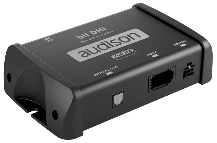 Audison bit DMI Digital Most Interface for OEM Fibre Optic Multimedia Systems