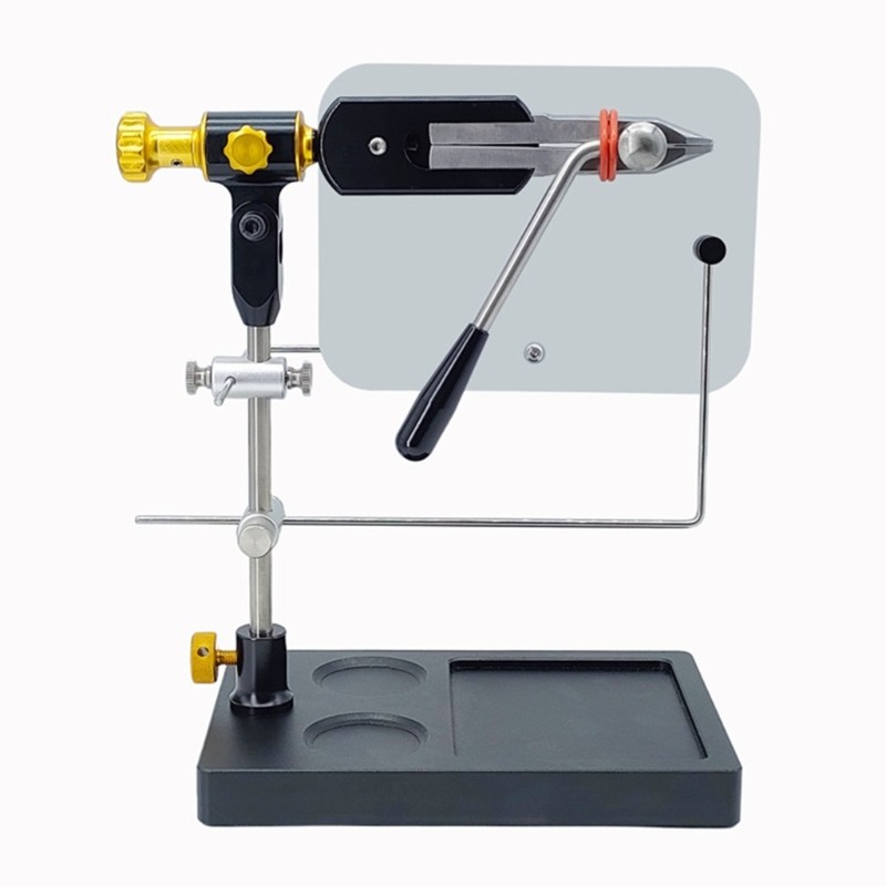 Adjustable Rotating Fly Tying Vise 360 Degree Rotating Lures Making Tool