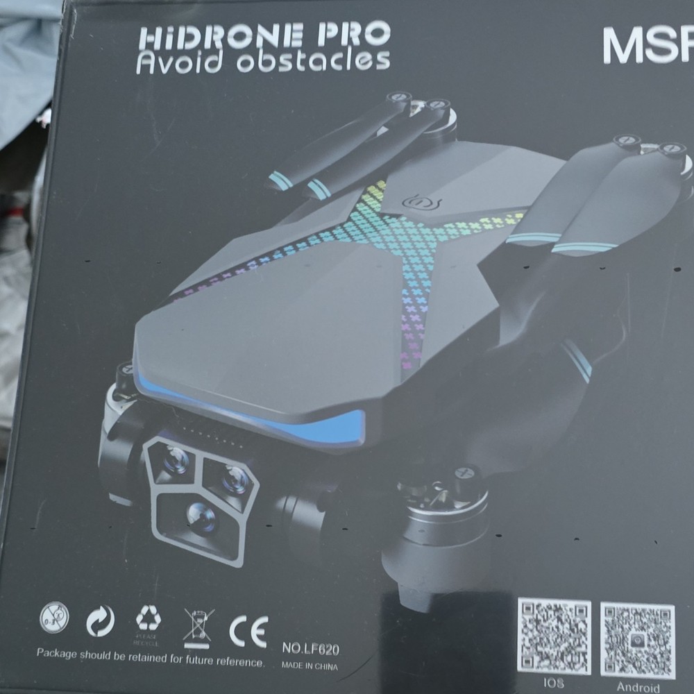 HIDRONE PRO Avoid Obstacles RC Quadcopter Drone with Camera & Controller