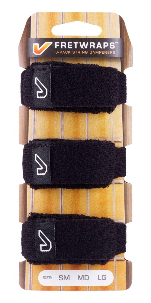 Gruv Gear FretWraps String Muters (3-Pack) Small Black