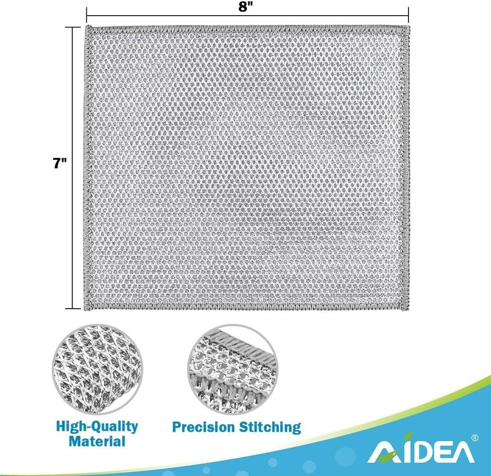 Versatile Non-Scratch Wire Dishcloths (24PK) for All Kitchen Cleansing Needs