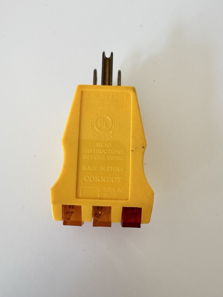 3 Wire Circuit Analyzer AW Sperry CA300A