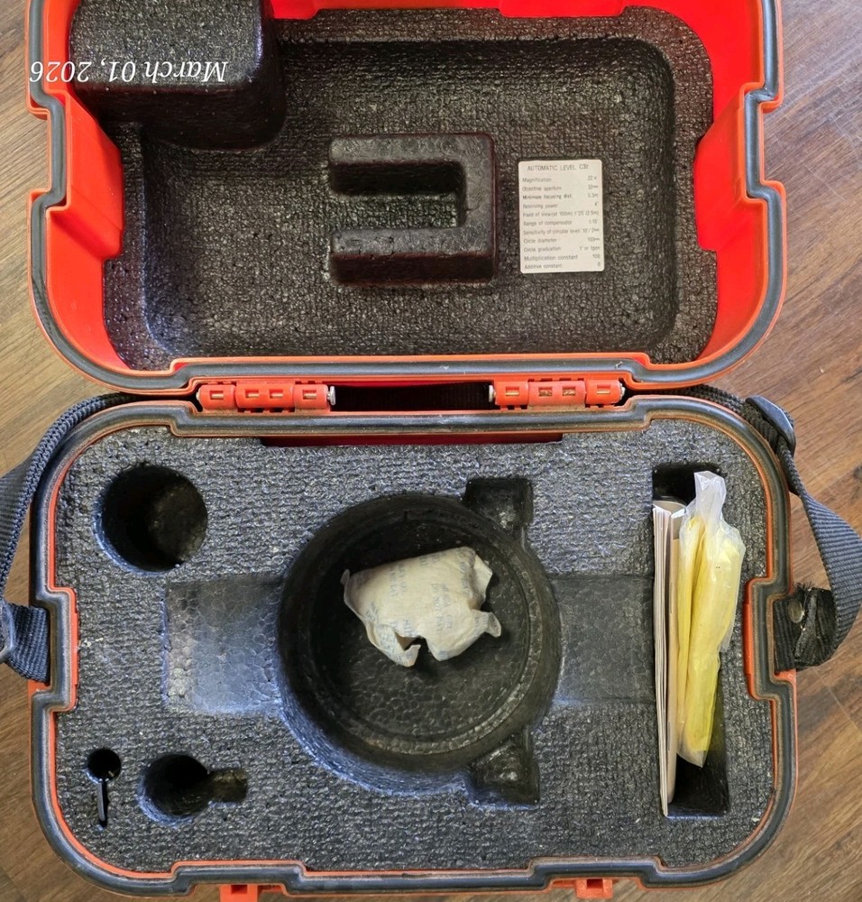 Sokkia C32 Automatic Level with Carry Case -24 X Telescope Construction Tool