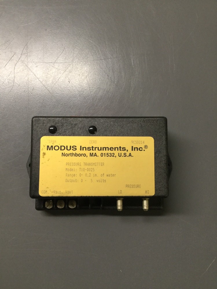 NEW, MODUS, T10-0025, PRESSURE TRANSMITTER, (12D-1)