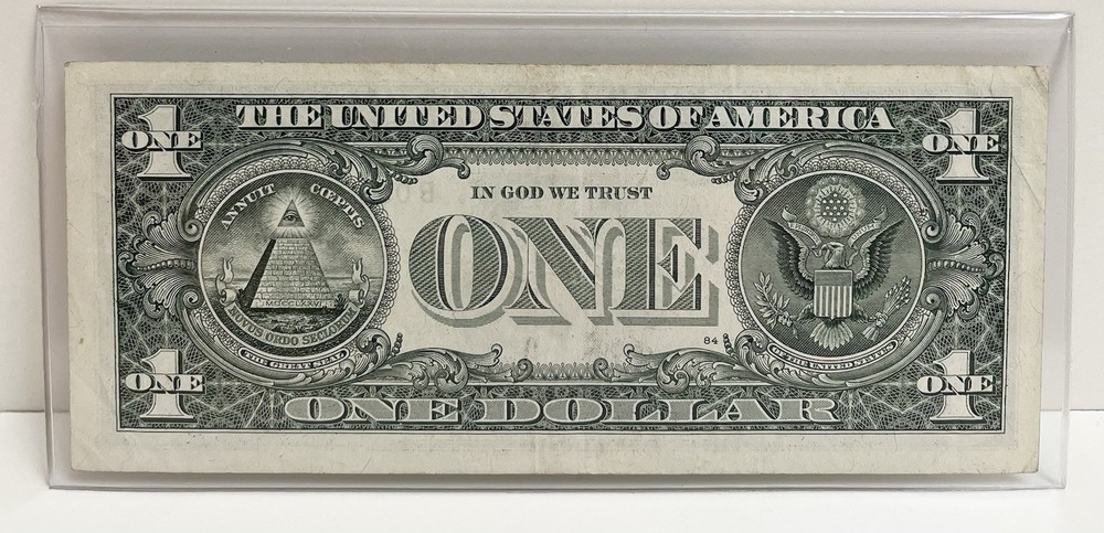 $1 2013 B Duplicate FW Star Note B03391922