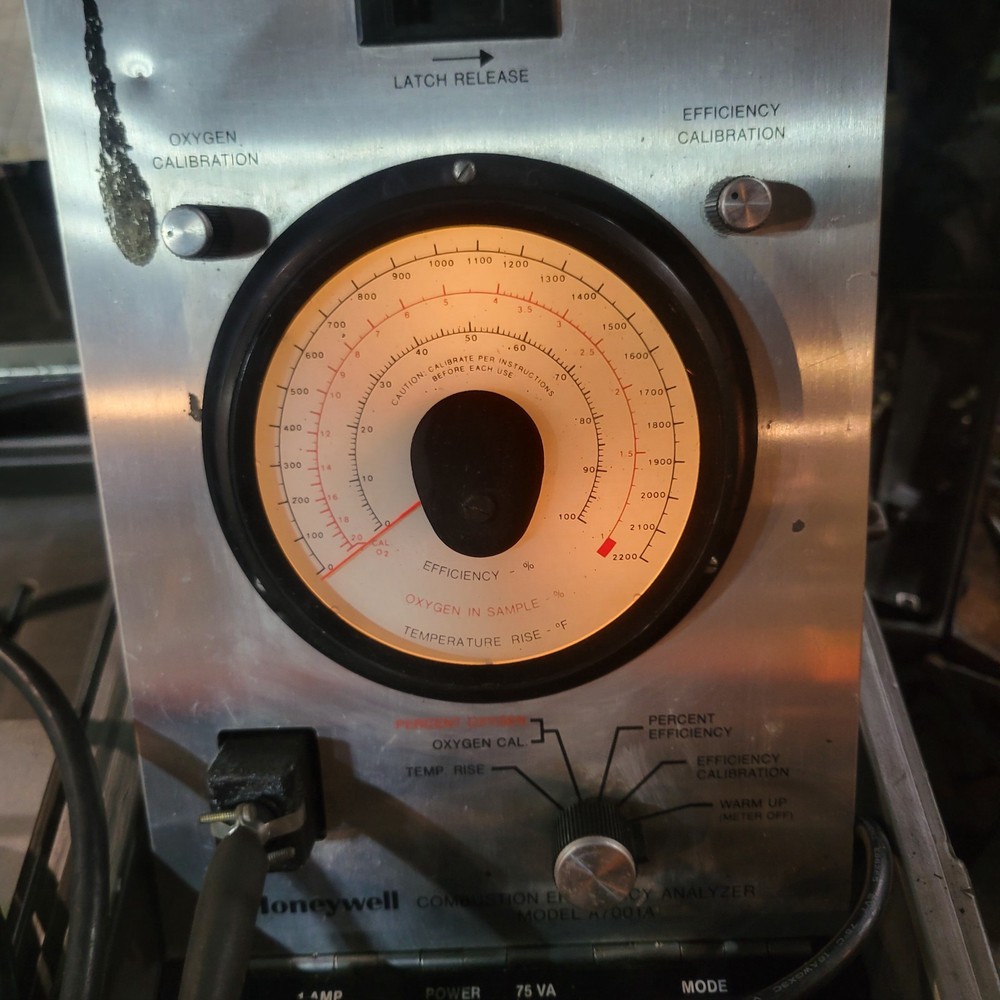 Honeywell Combustion Efficiency Analyzer A7001a