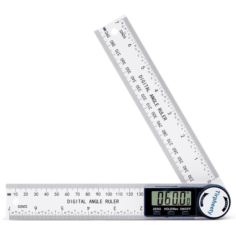 Digital Angle Finder Protractor, 3rd Generation Quick Display Angle Gauge Rul...