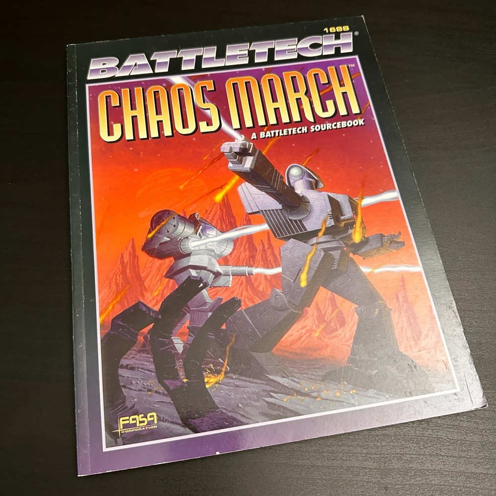 BattleTech 1688 Chaos March Sourcebook FASA 1999 OOP Inner Sphere Lore