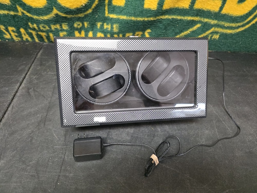 Time Cube 4 Watch Automatic Winder Carbon