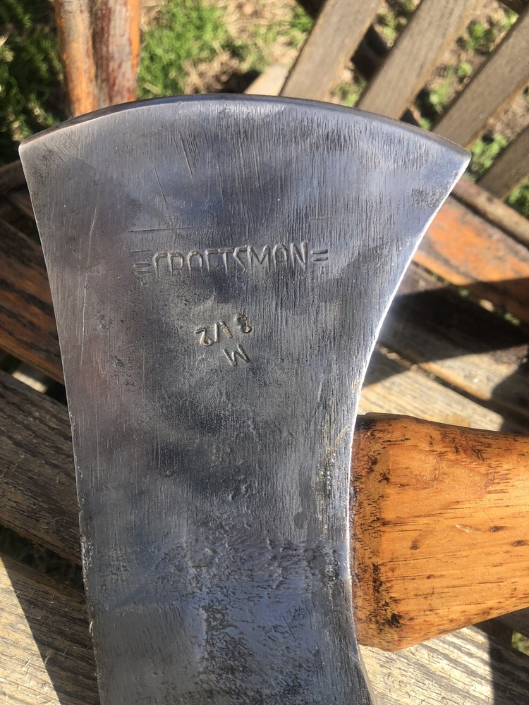 Vintage Craftsman 3 1/2 Lb Double Bit Axe