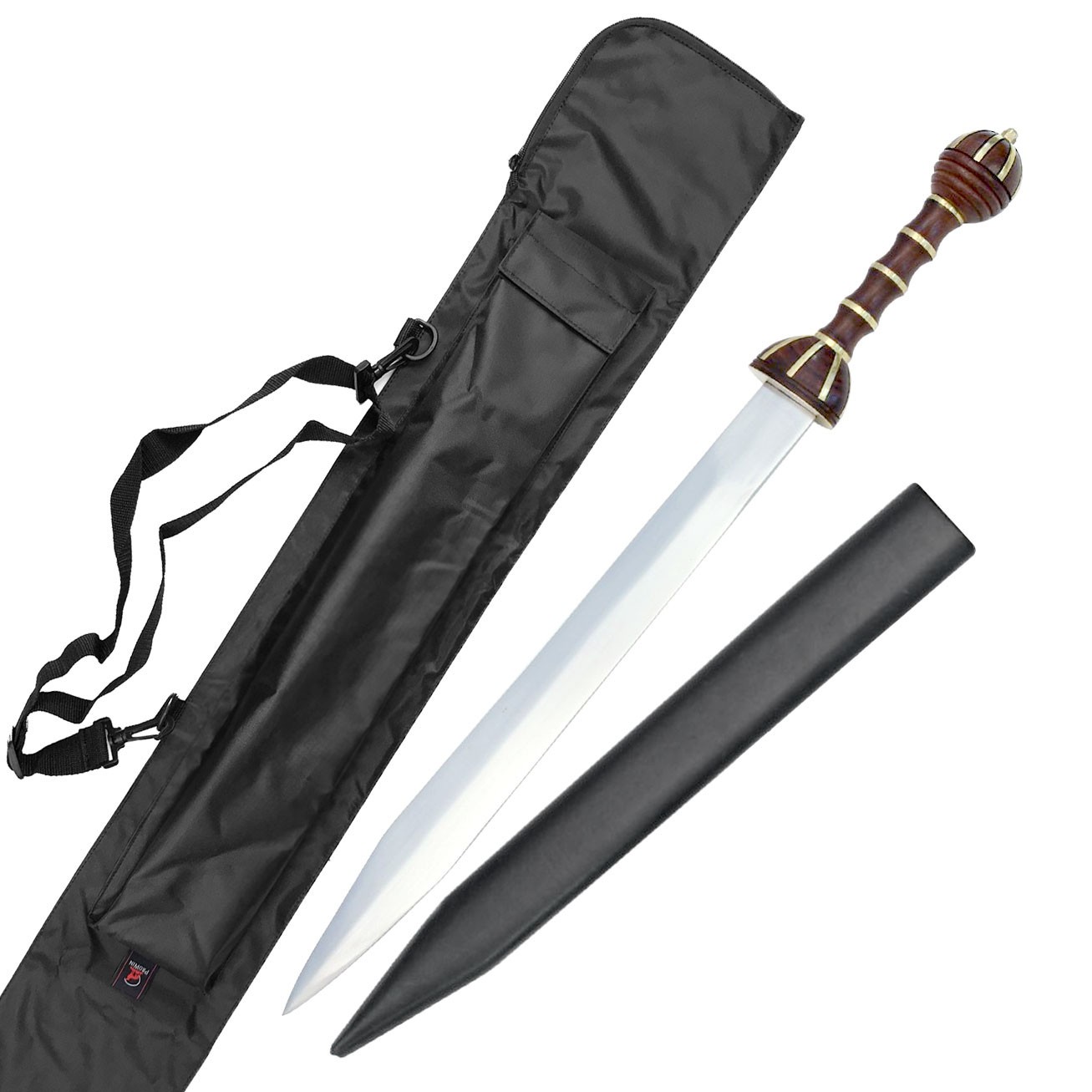 32" Roman Gladius Sword w/ Sheath Medieval Gladiator Greek Warrior Sword Cosplay