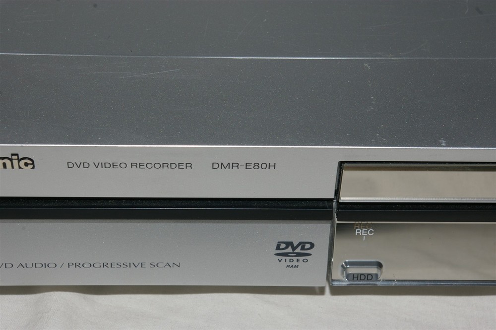Panasonic DMR-E80H DVD HDD Player Recorder No Remote