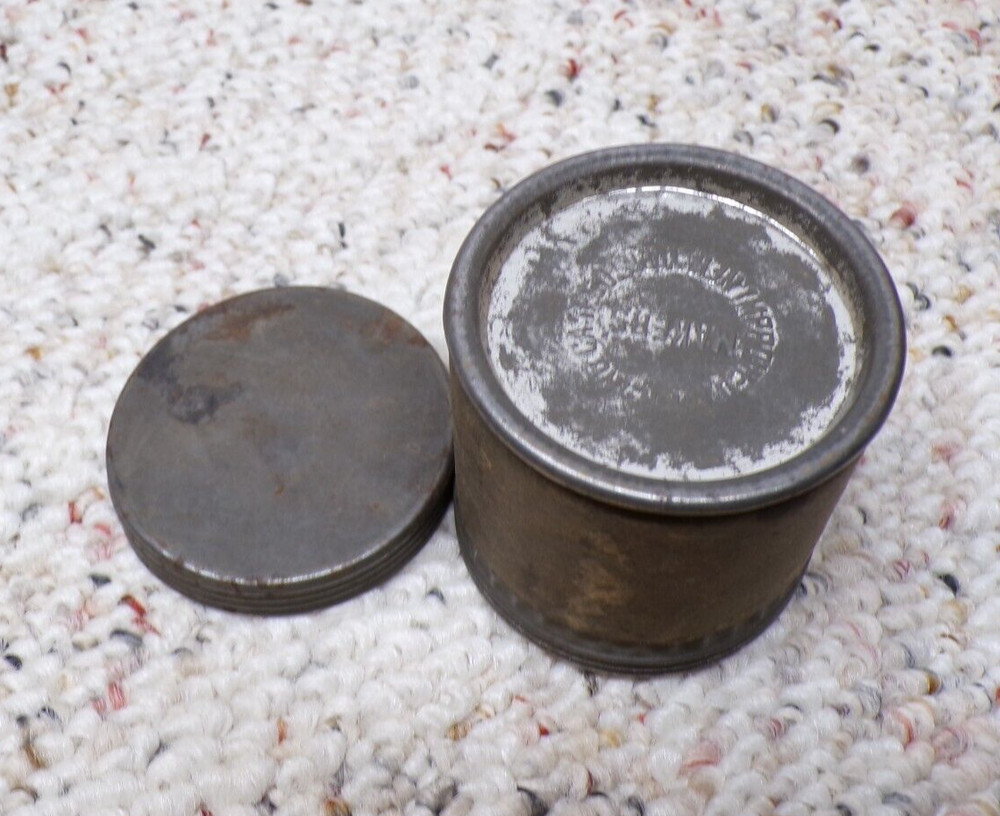 1923 New Method Gun Bluer Empty Tin & Instructions