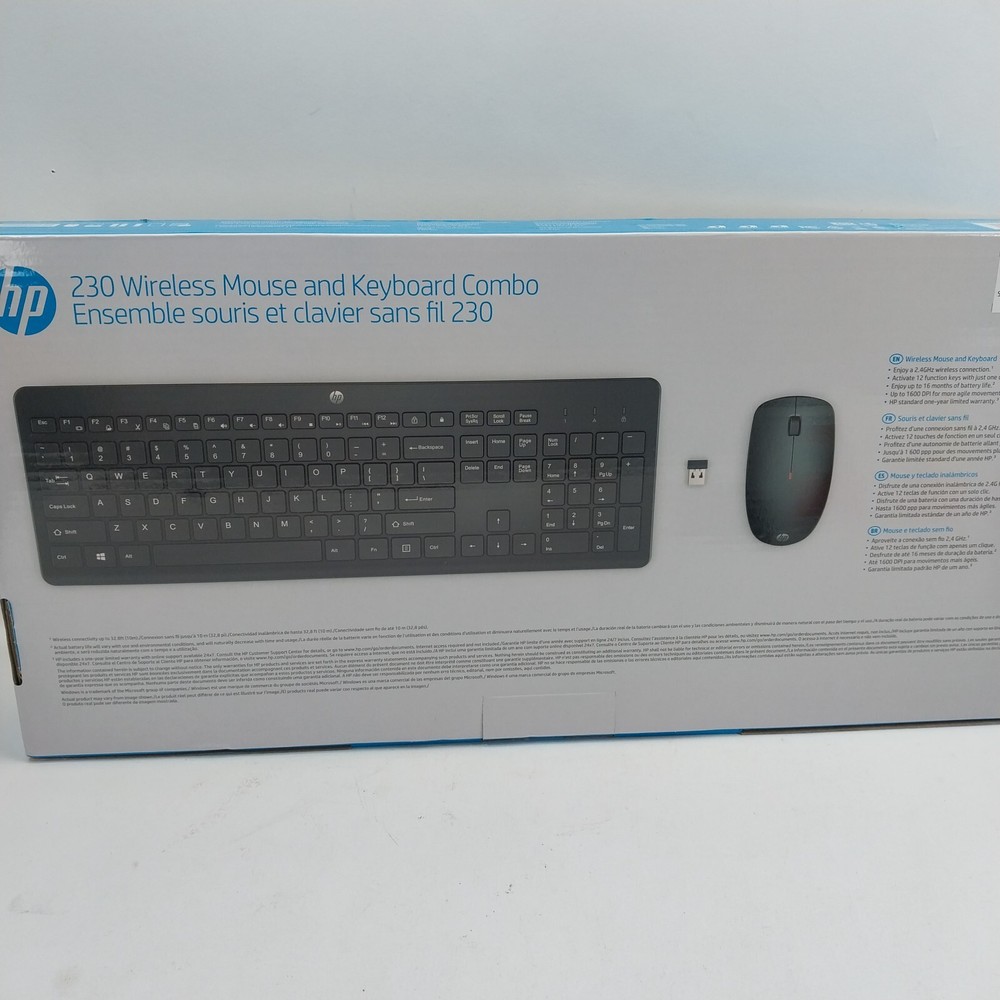 HP 230 Wireless Mouse and Keyboard Combo